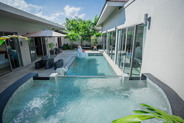 three bedroom pool villa phuket